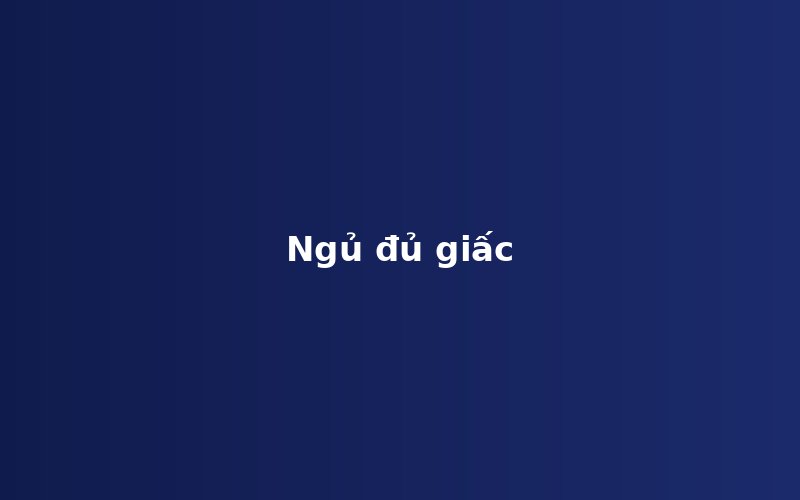 Vì sao giấc ngủ quan trọng không kém gì tập luyện?