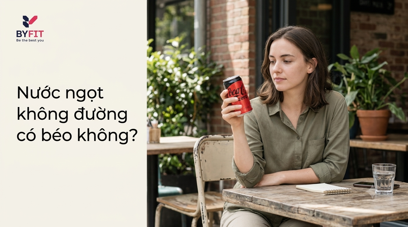 Nước ngọt không đường có béo không?